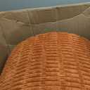Asuprui Pouf Ottoman Round Ottoman Foot Rest Foot Stool Poufs for Living Room Bean Bag Chair Floor Pouf Storage Solution or Wedding