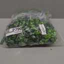 Artificial Eucalyptus Garland  6 FT Faux Greenery Vine with Rattan Texture, Frost White & Green Hanging Decor for Wedding, Home, Office and Coffee Shop(frost white)