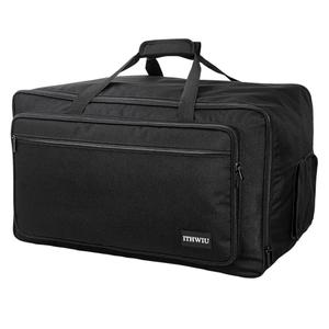 Speaker Carrying Bag with Thickened Sponge for Compact 8" Speaker Cabinets; Heavy-Duty Fits QSC K8, Yamaha DXR8 and more (IT-TOTE8), Black