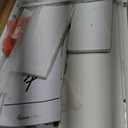 PRAISUN 61.7" Gaming Desk with LED Lights & Outlets, Computer Desk with 3 Fabric Drawers, PC Desk with PC Case Stand & Movable Storage Shelves, Monitor Stand, Reversible, White