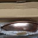 Metal Bird Bath for Outdoors, 12" Dia Bowl with Stable Upgrades Stake Birdbaths Garden Yard Lawn Decor 0.7 Gallon
