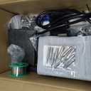 YIHUA 8786D I 2 in 1 Hot Air Rework and Soldering Iron Station with 10 Solder Iron Tips, 4 Hot Air Nozzles, F /C, Cool/Hot Air Conversion and Sleep Function