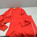 Nirovien Womens 2 Piece Workout Sets Athletic Skort Sets Active Tennis Outfits Crewneck Sweatshirt and Skort S