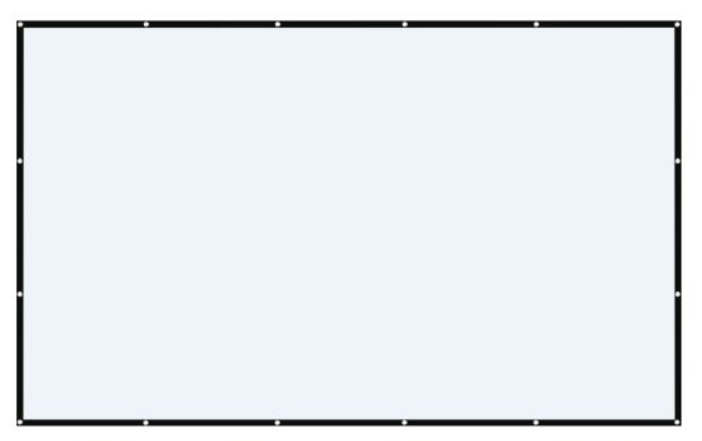 GPX 120" Indoor/Outdoor Projector Screen 120"