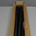 Shower Curtain Rod Adjustable 43-78 inch, 1"Diameter Spring Tension Curtain Rod No Drill, Anti-Rust Non-Slip Shower Rod, Black Shower Curtain Rod for Bathroom Tension