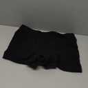 PROTECHDRY - Washable & Reusable Urinary Incontinence Cotton Boxer Brief Underwear for Men (Black, X-Large)