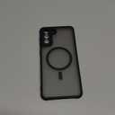 Hensinple for Samsung Galaxy S21 Plus Case with 200% Stronger Magnetic,S21+ Phone case Military-Grade Drop Protection S21 Plus Phone Case 5g Matte Slim for Samsung S21 Plus Case Cover[6.7"]-Black