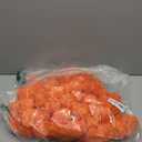 6 Pcs 5 Feet Long Strands Marigold Flowers Garland with Pendant Indian Wedding Decoration Artificial Decorations for Altar Faux Flower for Diwali, Pooja, Bush Floral Party (Dark Orange)