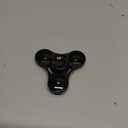 ATESSON Fidget Spinners Toy,Ultra Durable Stainless Steel Bearing High Speed 3-5 Min Precision Brass Metal Finger Spinner,EDC ADHD Stress Relief Anxiety Relieves Reducer for Kids and Adults (Black)