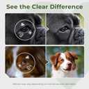 Eye Drops for Dogs & Cats - Veterinary-Recommended Pet Eye Care Solution - Cleanses Dirt, Soothes Redness, Relieves Dryness, Reduces Tear Stains