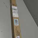 Frameless Shower Door Bottom Seal Shower Sweep with Drip Rail for 1/4" Glass,36" Long, Vinyl, Clear