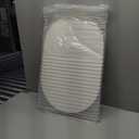 Stone Bath Mat for Bathroom|Diatomaceous Earth Bath Mat|Quick Dry Water Absorbing Bath Stone Mat Large|Non-Slip Bathroom Shower Rug|Easy to Clean (2416'', Wood Grain, Oval)