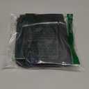 Walker Bag for Folding Walker - Walker Pocket Pouch with Reflective Safety Strips for Night Visibility, Universal Walker & Wheelchair Storage Bag with 2 Adjustable Straps, 13x7" Compact Size (Black)