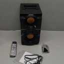 60W (80W Peak) Portable Bluetooth Speaker with Double Subwoofer Heavy Bass, Bluetooth 5.0 Wireless 100ft Outdoor Speaker, Support FM Radio, LED Colorful Lights, Stereo Sound, for Home, Party, Travel