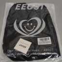 EEOST Adult Diaper Cover for Incontinence Noiseless LeakProtection Underwear Plastic Pants Over Diapers Waterproof Rubber Pants (Black, M(Men Size))