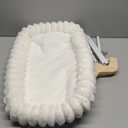 Zakkart SnugCloud Cat Window Perch with 4-Sided Bolster - Orthopedic Cat Hammock for Window Sill - Solid Hardwood & Metal Frame - Window Seat for Pets (Natural Color Wood w/White Bed, Medium 22"x15")