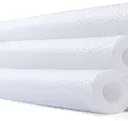Hanaive 6 Pack Pool Foam Noodles Swim Hollow Bright Pool Noodles Bulk Floats Heavy Duty for Swimming Decoration Craft Projects (Black, White)