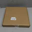 LONGWIN Hanging Wall Circle Mirror Decor Gold Geometric Mirror with Chain for Bathroom Bedroom Living Room 9.8" (12.9"L x 9.8"W)