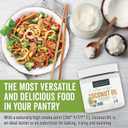 Viva Naturals Organic Coconut Oil, 16 fl oz  Unrefined, Cold-Pressed Extra Virgin Coconut Oil, USDA Organic & Non-GMO, Natural Cooking Oil, Hair Oil & Skin Oil