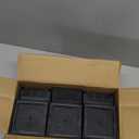 Bed Risers Furniture Risers, Heavy Duty Adjustable Blocks Lift 1.9-4.5 Inches, for Couches, Desks, Chairs, Refrigerator, Washing Machine - Support up to 4000 lbs (Rectangle, Black 4 Pack)