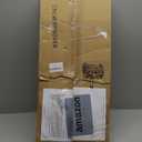 Cordless Snow Shovel 13", 48V 600W, 2×4.0Ah Batteries & Quick Charger, 12" Width 8" Depth, 25FT Throw Electric Snow Blower with Directional Plate & Adjustable Handle for Driveways & Sidewalks(Orange)