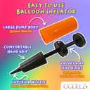 Balloon Pump Hand Held, Inflator Air Pump for Balloons - 2 Way Manual Dual Action - Kids' Party, Special Event