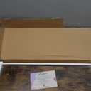 QEEIG Bathroom Floating Shelves for Wall - 15.7" Wall Mounted Shelf Over Toilet Farmhouse Home Decor Display Bookshelf Small 15.7 x 6.7 inch Set of 2, Rustic Brown (008-40BN)