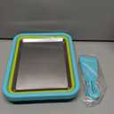 Mini Rolled Ice Cream Maker, Frozen Yogurt Rolls Tray, Instant Cold Plate Ice Cream Maker, Homemade DIY Smoothies, Ideal for Family Activities, Mint Green