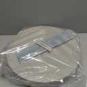 126L Laundry Basket with Lid, Laundry Hamper, Laundry Room, Beige, 16"L x 16"W x 29.5"H