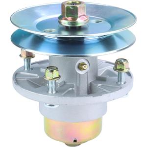 AM144608 Spindle Assembly Kit with UC20697 Pulley for John Deere X330 X350 X380 X390 X570 X580 X590 Z325E Z330M Z330R Z355E Z355R Z375R Z515E Z525E Z530M Z535M Z540M 48" 54" Mower Decks