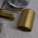 Enhon Universal Bath Tub Drain Linkage Assembly with Trip Lever and Strainer Done Cove, Bathtub Drain Kit, Fit for Trip Lever Bath Tub Waste and Overflow Drain, Chrome