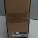 Churboro 48 Spice Jars with 547 Labels and Shaker Lids - Glass - 4 Oz Square Containers with Acacia Wood Lids, Chalk Pen, Funnel Seasoning Jars for Spice Rack, Cabinet, or Drawer