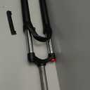 BUCKLOS 26 MTB Suspension Fork Travel 100mm, 28.6mm Straight Tube QR 9mm Crown Lockout Aluminum Alloy XC Mountain Bike Front Forks