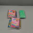 LovesTown 32 Pack Rainbow Scratch Art Notebook Party Favors Bulk for Kids, Rainbow Notebooks with Stencils & Easter Egg Fillers, Classroom Prizes Bulk for Girls Boys, Easter Basket Stuffers