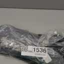 NICETOWN Black Out Short Curtain Panels for Kitchen - Energy Smart Decoration Thermal Insulating Blackout Drapes/Draperies for Bathroom Small Window (2 Panels,42 in x 45 in (W x L))