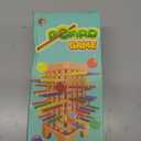 Montessori Game Wooden Board Game, 42 Colorful Wooden Sticks Dice Game Math Educational Toys for 3 4 5 6 Years Old, Fine Motor Skills Toys & Counting Toy Family Game Travel Toys Gifts for Kids