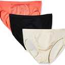 3 Pack Warner's Women's Blissful Benefits Tummy Smoothing Hi-cut Panty 2XL