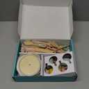 Play Dishes for Kids Kitchen, Wooden Play Kitchen Accessories, Play Plates and Cups for Kids Kitchen , Play Kitchen Dishes for Toddlers Boys and Girls 3 4 5 6