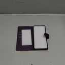 Wallet Case for Samsung Galaxy S24 Fe, RFID Blocking Credit Card Holder, PU Leather Folio Flip Kickstand Protective Shockproof Cover for S24 Fe (Purple, for S24 Fe - 6.4")