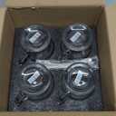 Mfacoy Glass Coffee Mugs Set of 4, Clear Large Coffee Mug 15 Oz With Handles for Hot Beverages, Clear Mugs for Tea, Cappuccino, Latte, Espresso Coffee, Juice, Glass Coffee Cups | Large Coffee Mug, With Handles, for Hot Beverages, Clear Mugs, for Tea, Cappuccino