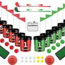 Giant 3-in-1 Outdoor Backyard Party Game Set Bucket Golf, Yard Pong Basketball & Toss Games Large Outdoor/Indoor Lawn Games for Adults & Families, Beach & Camping