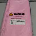 Smiry Disposable Table Cloth - 12 Pack, 54 x 108 Inch Waterproof Rectangle Tablecloths for Easter Party, Valentines & Mothers Day Decorations, Decorative Plastic Table Cover, Leakproof & Sturdy, Pink