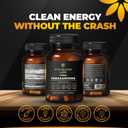Enfinity Paraxanthine Capsules, Clean Energy & Focus, Caffeine Alternative | 200 mg per Capsule | 30 Capsules per Bottle | Formulated in USA, GMP Certified, Non-GMO, Kosher, Exp: 06/28