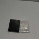 Stainless Steel Extra Slim Cigarette Case Metal Cigarette Holder Case for 100's and 84's (Silver (Flat))