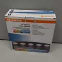 SYLVANIA LED 6" Slim Microdisk Recessed Downlight, Junction Box, 16W, 5 CCT Color Select (2700K / 3000K / 3500K / 4000K / 5000K), Dimmable, 1200 Lumens - 1 Pack (61405)