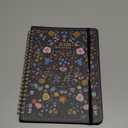 2026 Planner, Monthly and Weekly Calendar Planner for Women, Jan 2026 - Dec 2026, Hardcover Pretty 2026 Agenda Planner Book with Tabs, Spiral Bound, Perfect for School Office Home Supplies, 6.3" x 8.5" - Garden of Whimsy