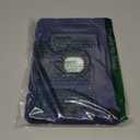 Case for iPad 9th/8th/7th Generation 2021/2020/2019(10.2 inch), Heavy Duty Military Grade Shockproof Rugged Protective 10.2" Cover with Built-in Stand for iPad 9 8 7 Gen (NavyBlue+Black)