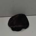 Hair Topper, 360° 3D Hair Toppers for Women with Thinning Crown, 20 Inch Long Wavy Curly Hair Pieces Clip in Bangs (Black, 20 inch, Side Bangs)