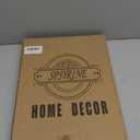 Spsyrine Gold Plastic Serving Tray for Ottoman, Coffee Table, Rectangle Decorative Tray for Entertaining, Outdoor, Living Room, Home Decor (11.8" x 15.7" x 1.6")