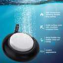 hygger Mini Aquarium Air Stone,Small Bubble Stone Fish Tank Oxygen Stone Ultra Silent Deep Dissolving Oxygen Diffuser Kit for Aquarium Fish Tank and Hydroponic